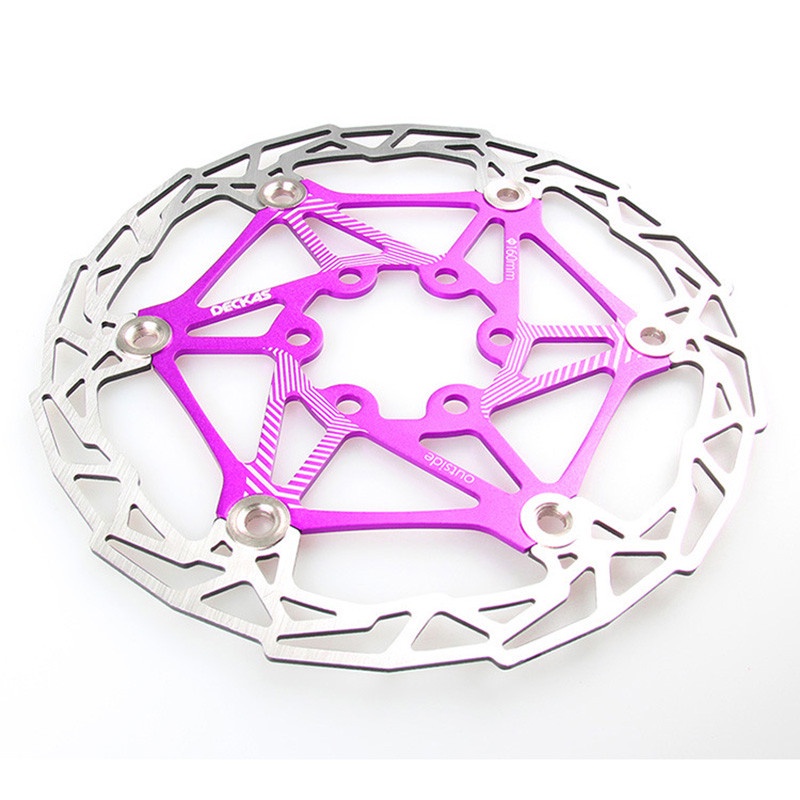 Đĩa Phanh 6 Bu Lông Siêu Nhẹ 82g CNC 6 Inch 160MM Cho Xe Đạp Leo Núi
