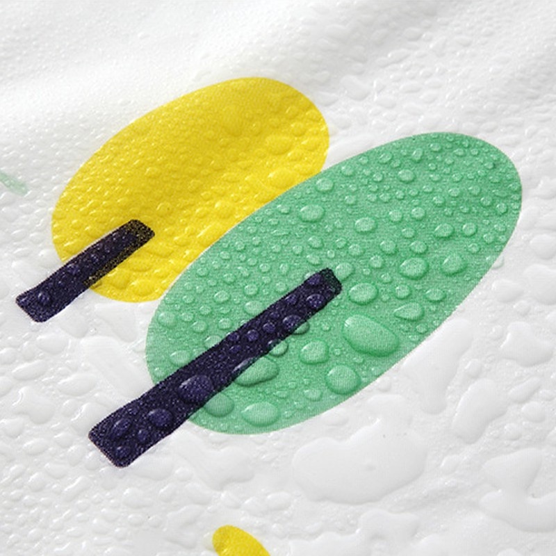 Tấm phủ tủ lạnh nhựa PEVA có ngăn chứa đồ tiện lợi chống thấm, chống bụi / Khăn Phủ Tủ Lạnh Decor Dầy Dặn Chống Ẩm