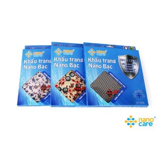 Combo 2 khẩu trang Nano diệt khuẩn cao cấp