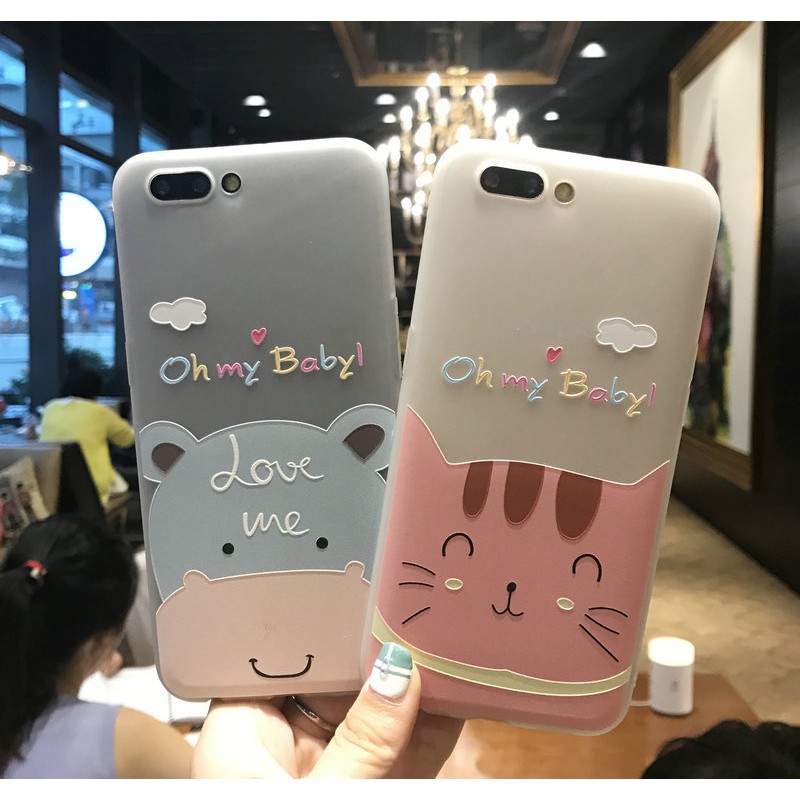 GNC |Matte Casing VIVO Y50 Y30i Y20s Y12s V19 V20 V15 Y11 U10 Y17 V9 V17 Y15 Y12 S1 Pro Soft TPU Hippo Couple Case Slim Full Cover