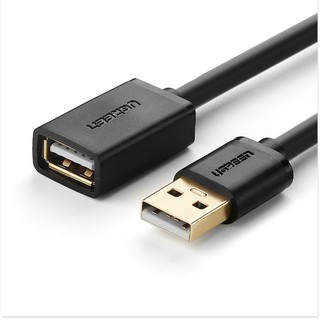 Dây nối dài USB 2.0 (1 đầu đực, 1 đầu cái) dài 1m UGREEN US103 10314 - Hàng chính hãng