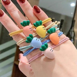 [Mã FASHIONFREE10 giảm 10K đơn 20K] combo 10 dây buộ tóc cà rốt