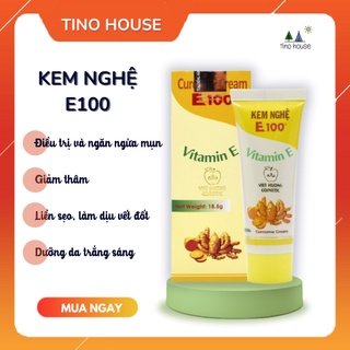 Kem nghệ e100 mờ sẹo mờ vết thâm giữ ẩm sáng da
