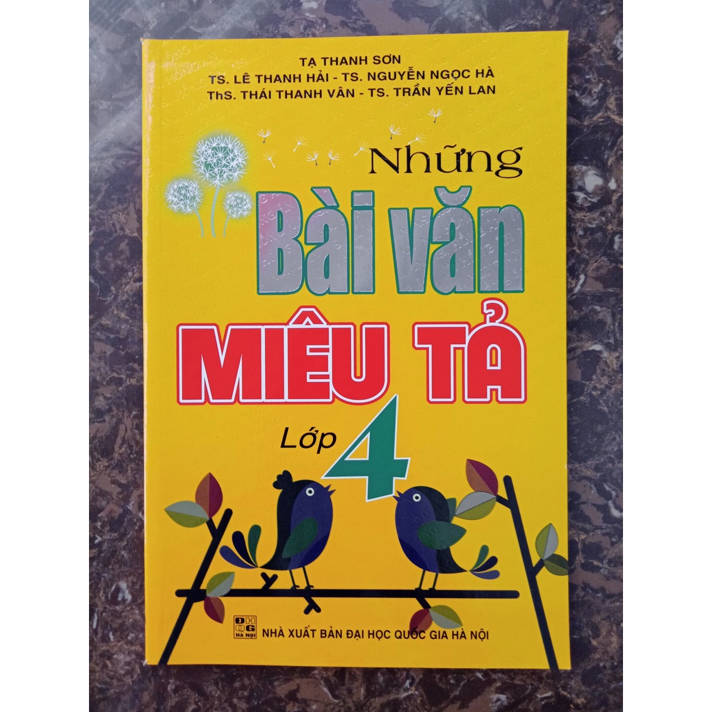 Sách Những Bài Văn Miêu Tả Lớp 4