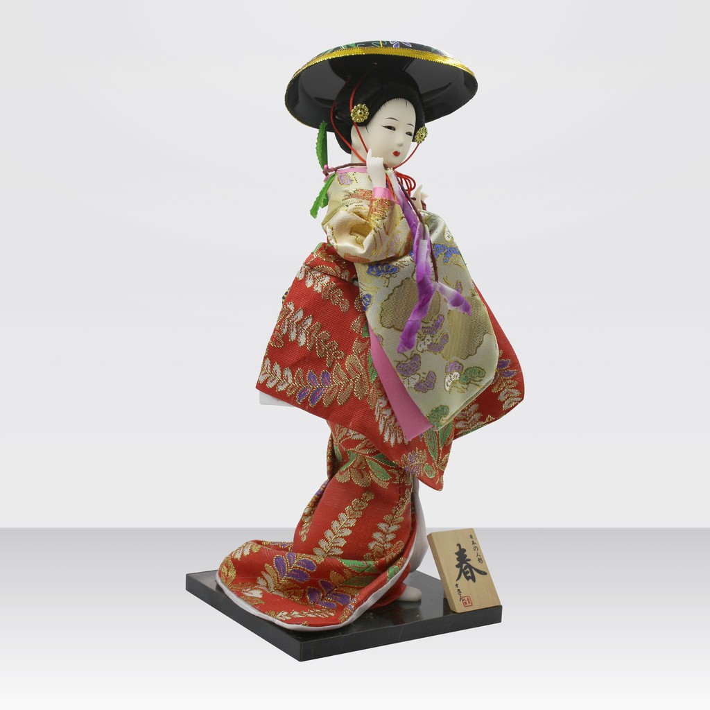 Búp bê Geisha cao 30cm mặc trang phục truyền thống Nhật Bản - mẫu Y22 (ảnh thực tế)
