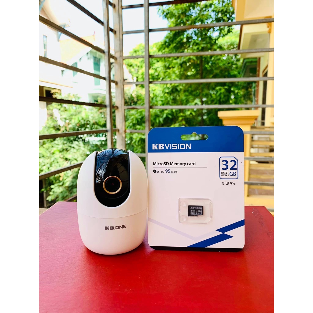 Thẻ nhớ MicroSD KBVISION 32G chuyên dụng cho camera Kbone, Ezviz, Imou, chính hãng, bảo hành 24 tháng