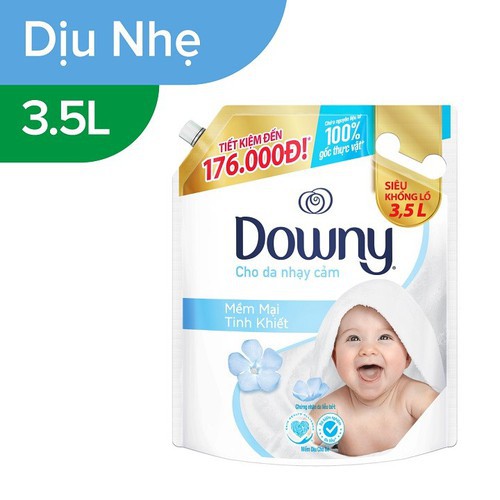 Nước xả vải Downy Baby 3.5L