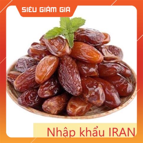 [CHÍNH HÃNG] 500g Chà Là sấy khô không đường nhập khẩu Iran, Chà là rời sấy dẻo nhập khẩu