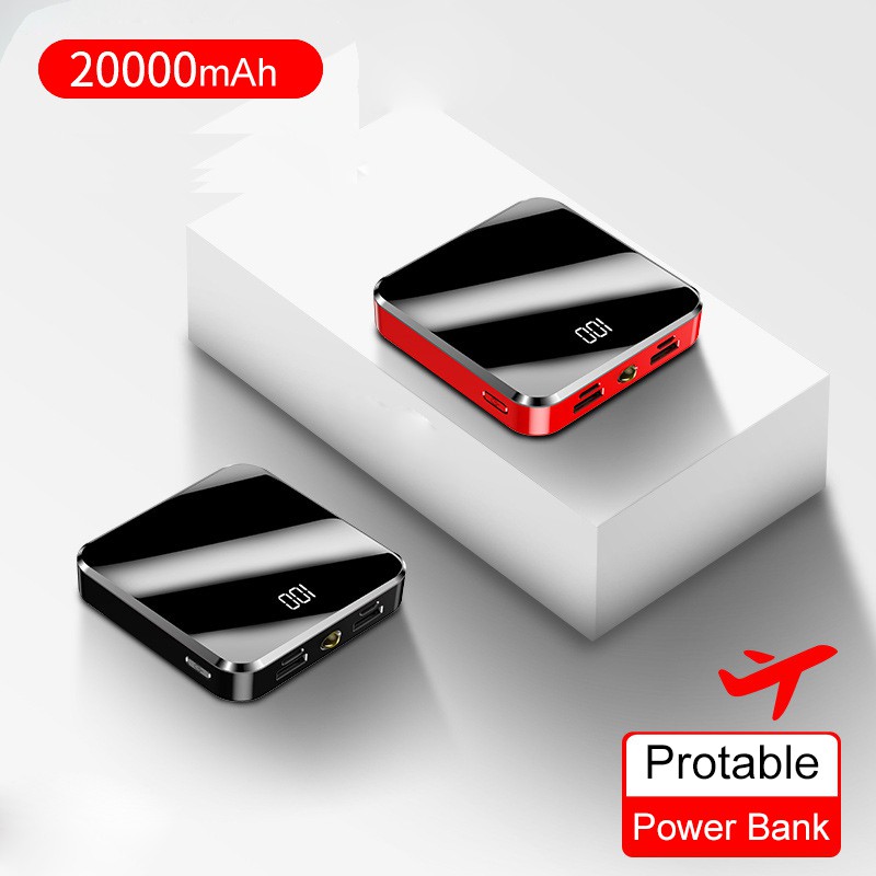 Pin sạc dự phòng Remax mini hỗ trợ sạc nhanh 20000mAh chất lượng cao cho điện thoại thông minh