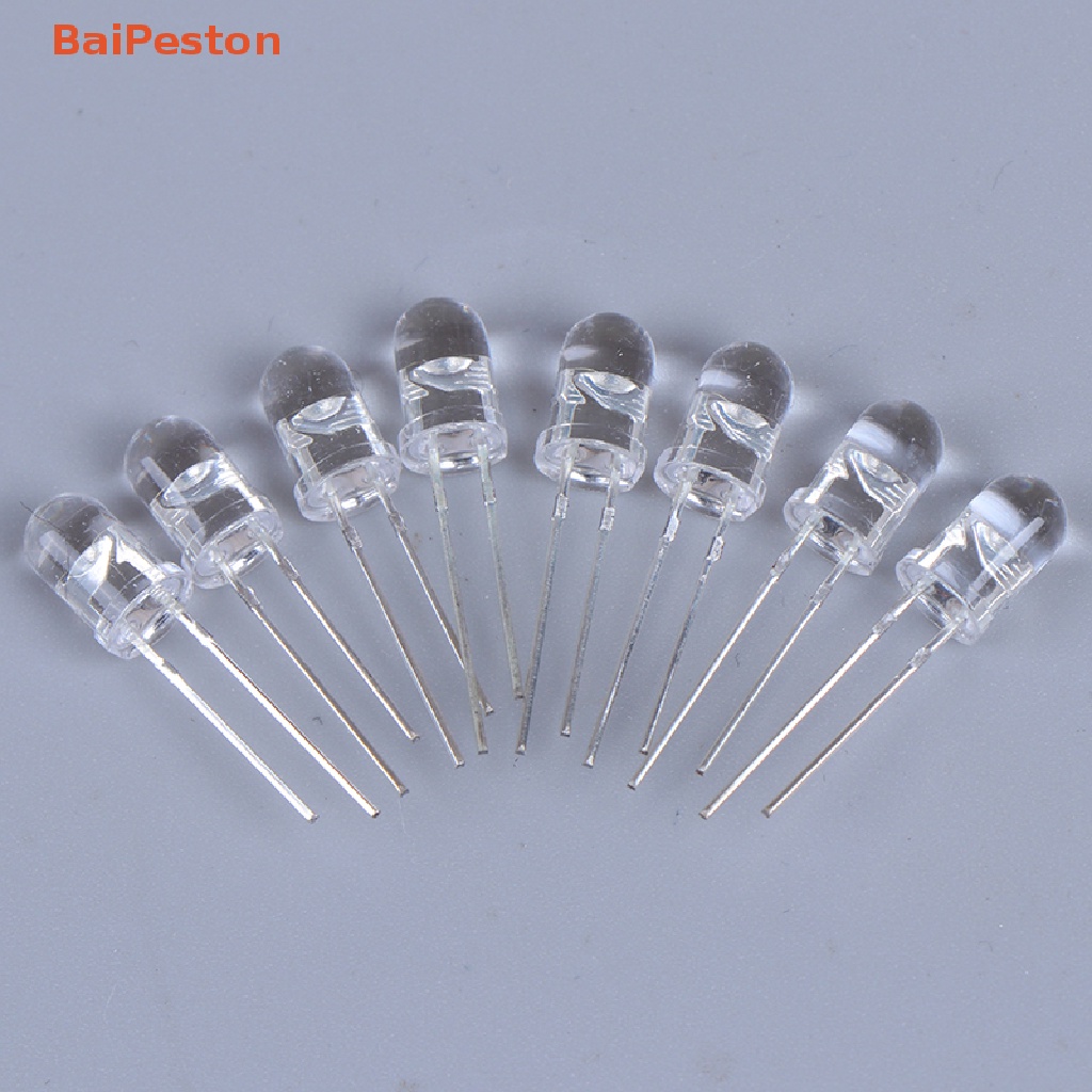 [BaiPeston] Set 100 Đèn LED Đi Ốt 5mm Đủ Loại Màu Xanh Lá / Đỏ / Xanh Dương / Vàng