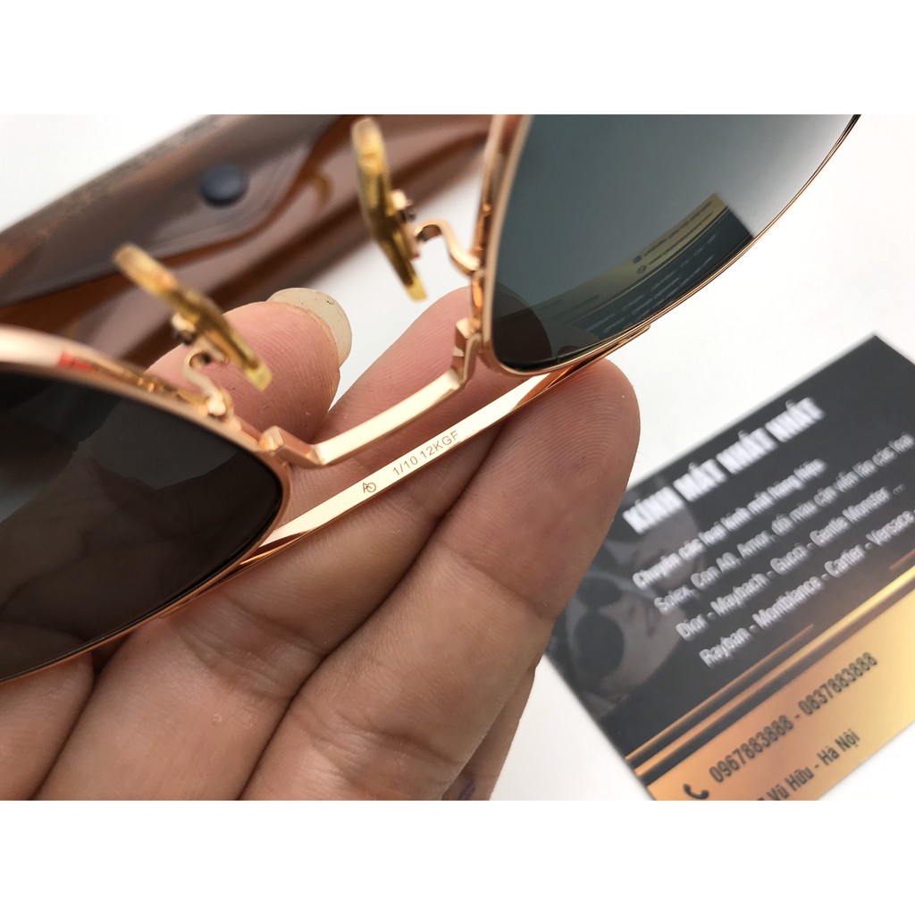 Kính cơn AO nam cao cấp - Mắt vuông - Khắc chìm 12k American | BigBuy360 - bigbuy360.vn