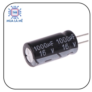 Tụ hóa 1000uf-16v, tụ điện chất lượng cao.