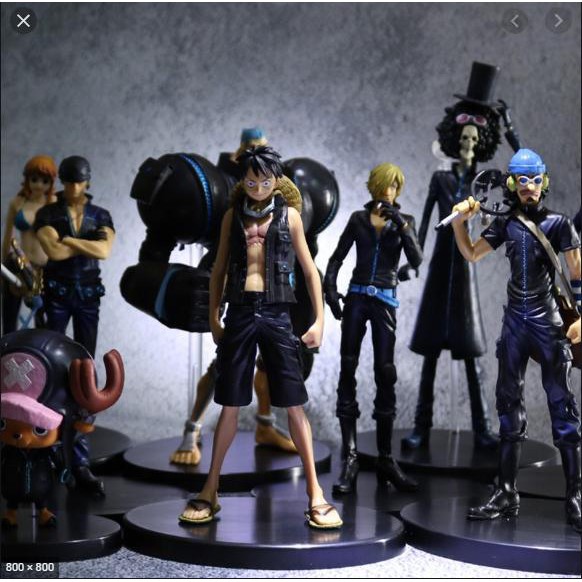 Mô hình Figures Các nhân vật OnePiece - Luffy, Zoro, Sanji, Robin, Nami, Chopper, Brook, Franky, Usopp