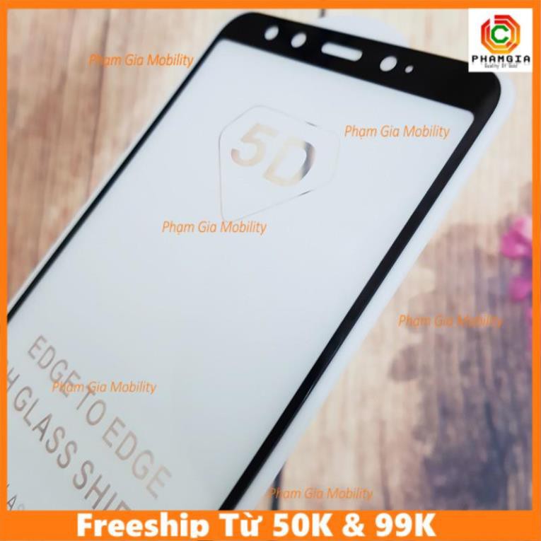 Kính cường lực XIAOMI MI A2/ MI 6x (mi a 2, mia2, mi6x) CƯỜNG LỰC FULL KEO FULL MÀN HÌNH CAO CẤP