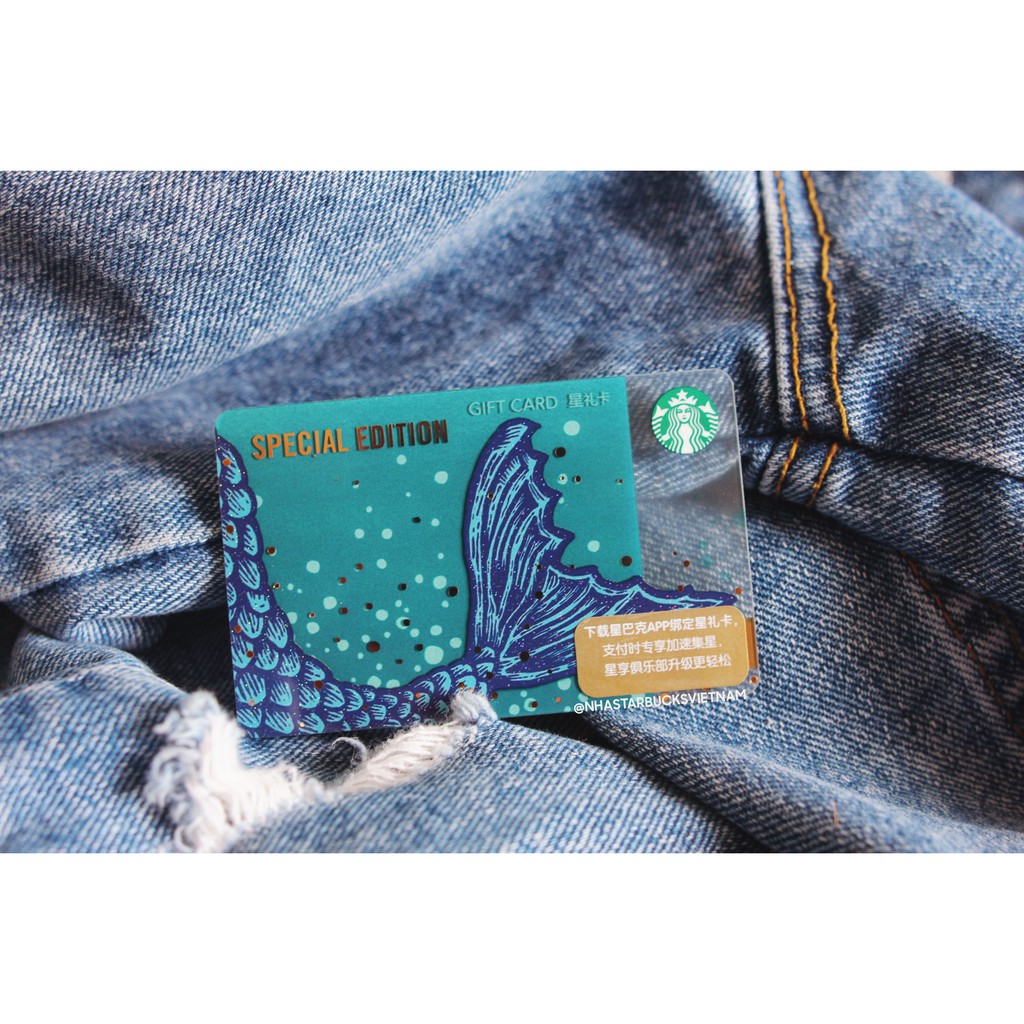THẺ STARBUCKS China các Phiên Bản Siren