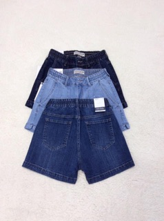 Quần short jean lưng thun