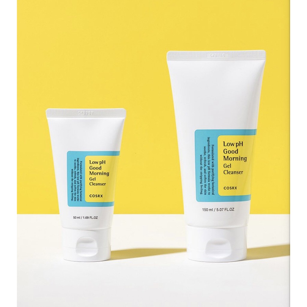 Sữa rửa mặt Cosrx Low Ph Good Morning Gel Cleanser - Mẫu mới tuýp mini 50ml | BigBuy360 - bigbuy360.vn