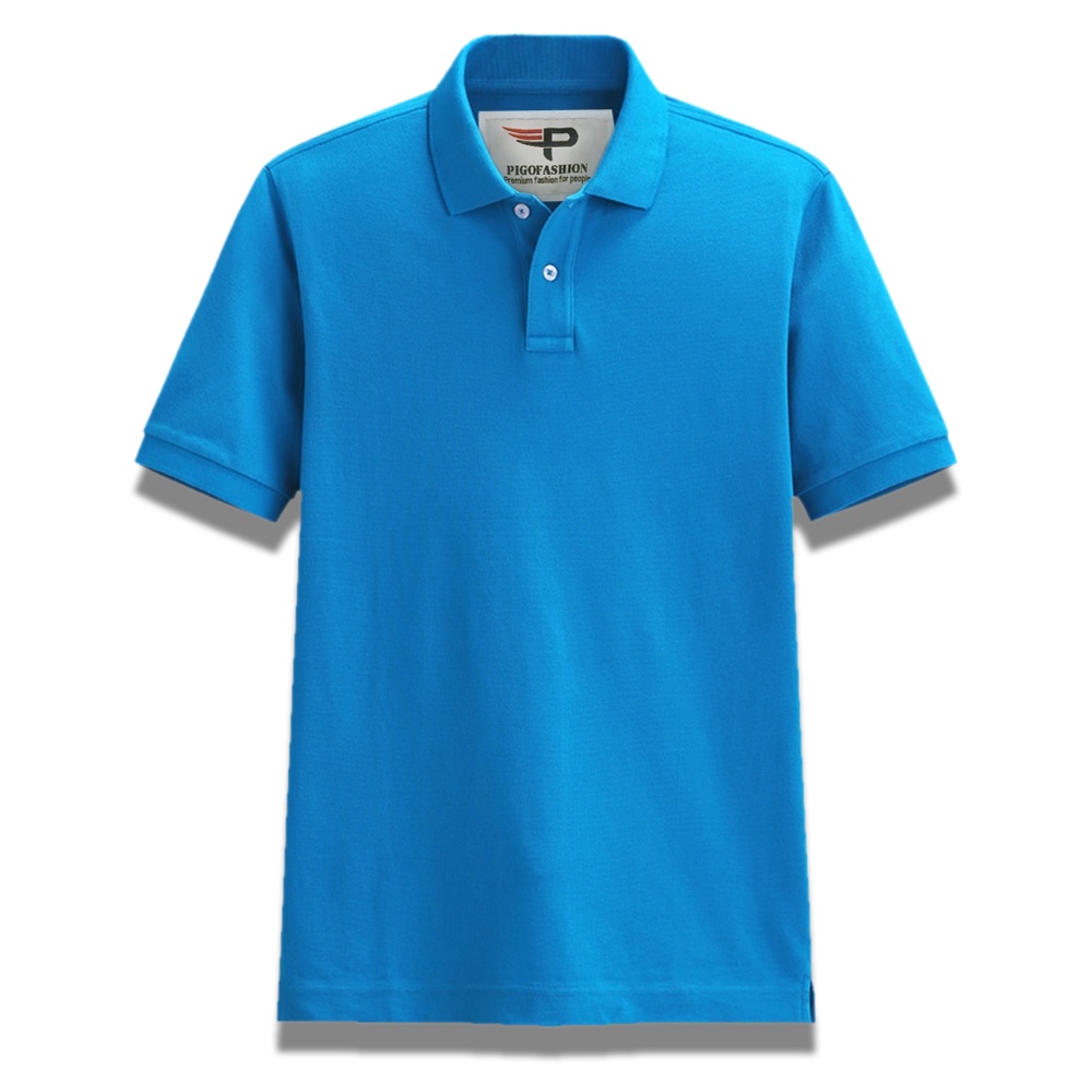 [Mã LTBAUAB19 giảm 7% đơn 99K] Áo thun nam cổ bẻ polo nam phong cách Pigofashion AB19 - chọn màu