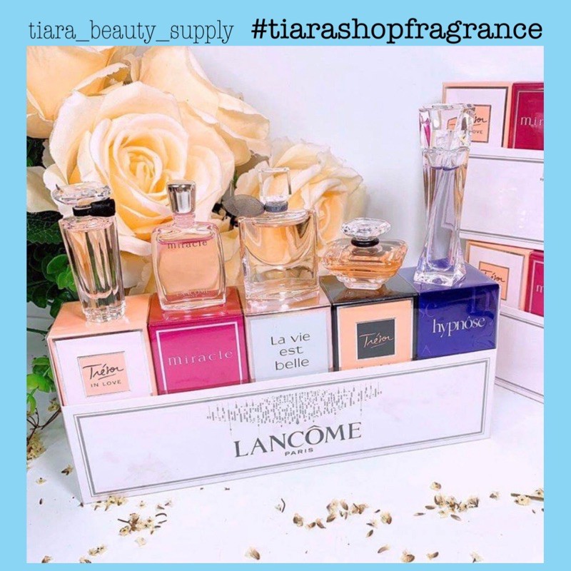 Set 5 chai nước hoa mini LANCÔME PARIS