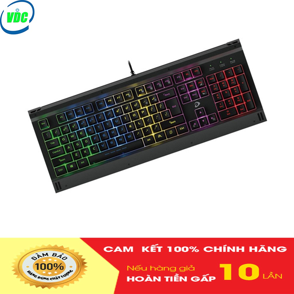 Bàn phím có dây gaming DAREU LK 145 - Led, Chống nước - BẢO HÀNH 24 THÁNG TOÀN QUỐC