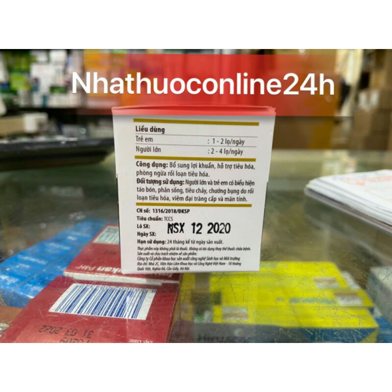 Men tiêu hóa Enterobac (hộp 10 lọ)