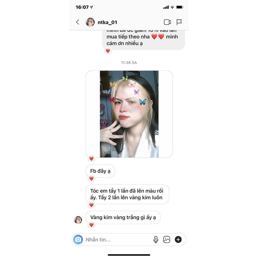 Thuốc tẩy tóc Karseell tẩy êm Không Xót An Toàn Không Gây Độc Hại Lên Màu Nhanh