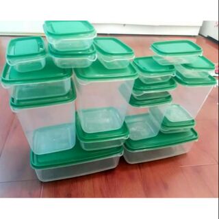 SET 17 hộp nhựa 17 món IKEA