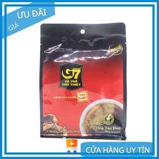 [Có tem] Cà Phê G7 Hòa tan Đen - Không Đường - Bịch 100 gói 2g - Cafe Hoà Tan Trung Nguyên