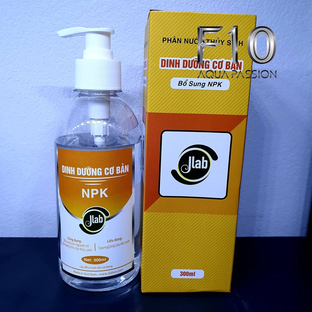 Phân Nước Thủy Sinh Dinh Dưỡng Cơ Bản JLAB (Bổ Sung NPK)