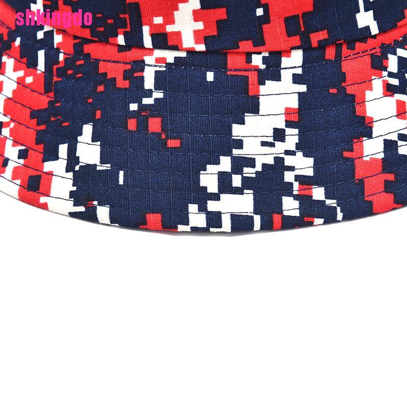 Nón bucket họa tiết rằn ri thời trang đi biển cho nam và nữ