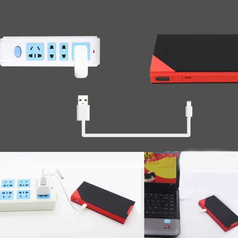 Bộ Khởi Động Khẩn Cấp Sạc Nhanh USB Cho Xe Hơi