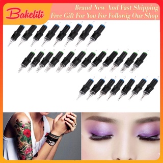 [Bakelili]Bộ 10 hộp mực kim xăm dùng 1 lần RL / RM / M1 / RS chất lượng cao