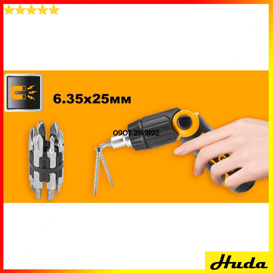 Bộ tua vít đa năng 13 chi tiết Total Ingco Bộ tuốc nơ vít nhiều đầu vít  POI