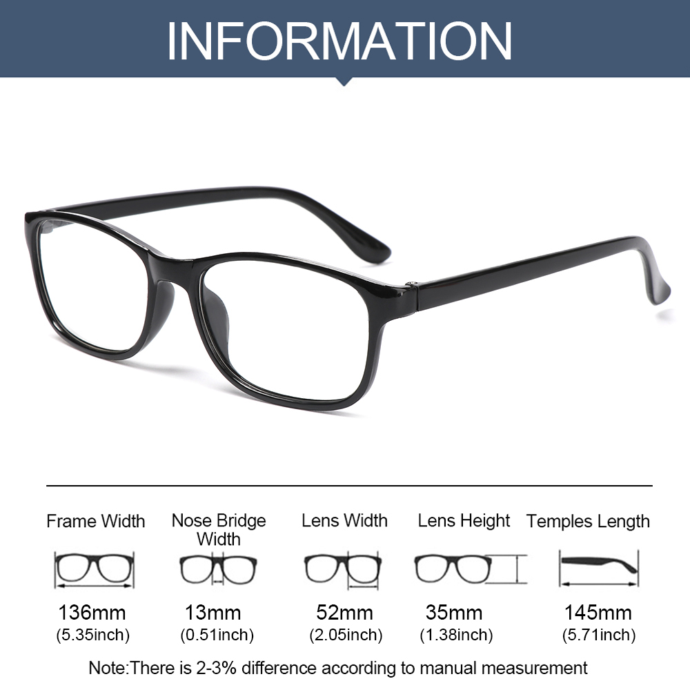 💋MAX Women Reading Glasses Elderly Accessories Eyeglasses Presbyopia Eyewear +1.00~+4.0 Diopter Ultra Light Resin Lightweight Men Vision Care/Multicolor