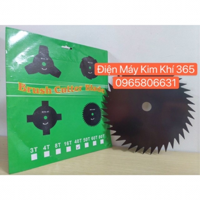 LƯỠI CẮT CỎ TRÒN BRUSH CUTTER CHÍNH HÃNG