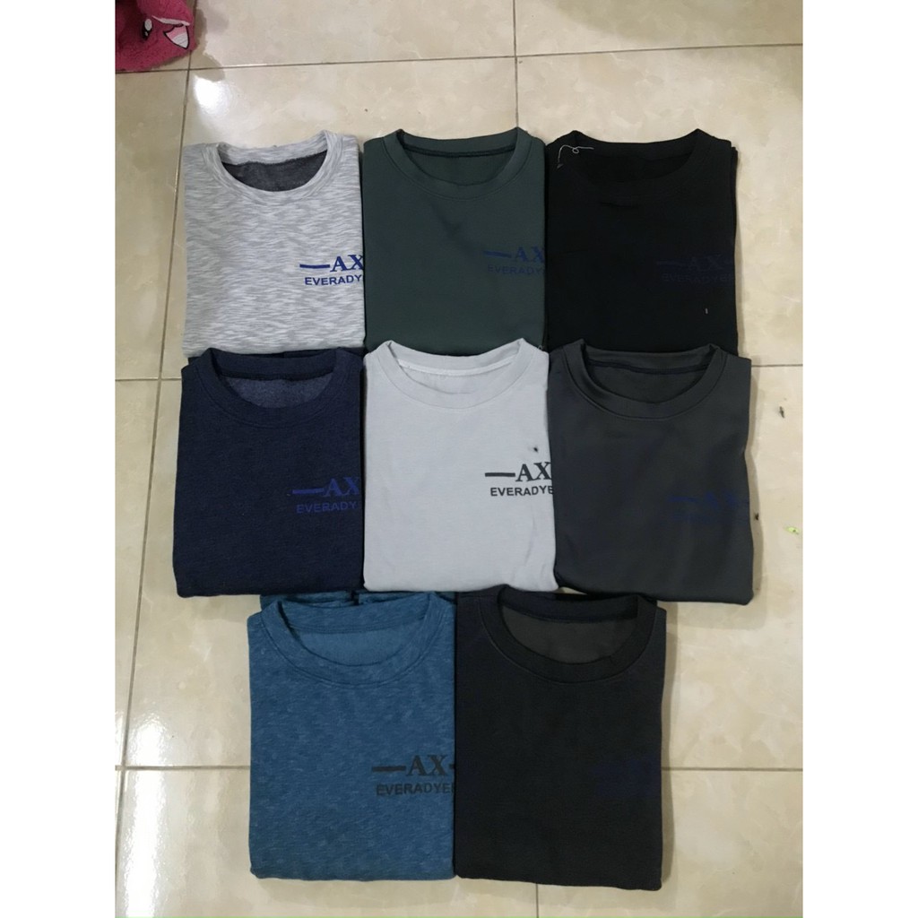 ÁO THUN COTTON NHIỀU MÀU GIÁ RẺ