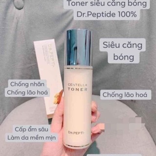 Toner căng bóng dr pepti+ hàn quốc