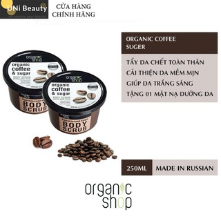 Tẩy Da Chết Face, Tẩy Da Chết Body Organic Coffee