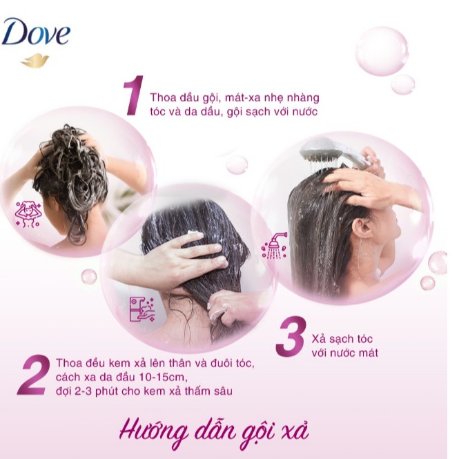 Dầu Gội Dove Ngăn Gãy Rụng Tóc Chai 640gr