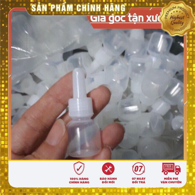 Lọ Nhựa ❤ TRÙM SỈ ❤ [100c] Lọ nhỏ mắt nhựa 5ml,10ml,20ml chiết dung dịch chất lỏng .