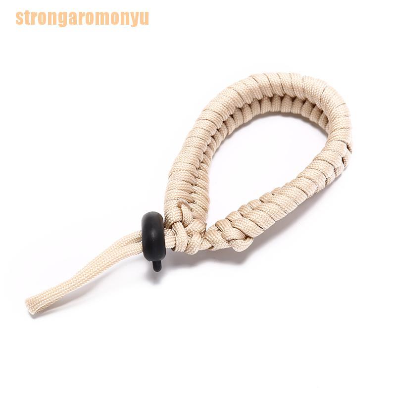 Vòng Đeo Tay Sinh Tồn Paracord Có Khóa Kim Loại Tiện Dụng Cho Hoạt Động Ngoài Trời