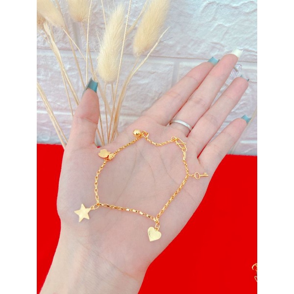 Lắc chân nữ vàng 6k