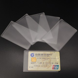 Vỏ Bọc Thẻ Bằng Nhựa PVC Nhám Trong Suốt Chống Thấm