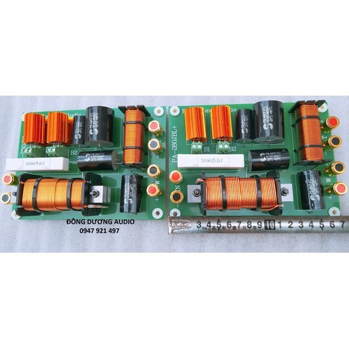 PHÂN TẦN 2 LOA CHO BASS ĐẾN 50 - GIÁ HAI MẠCH PA280