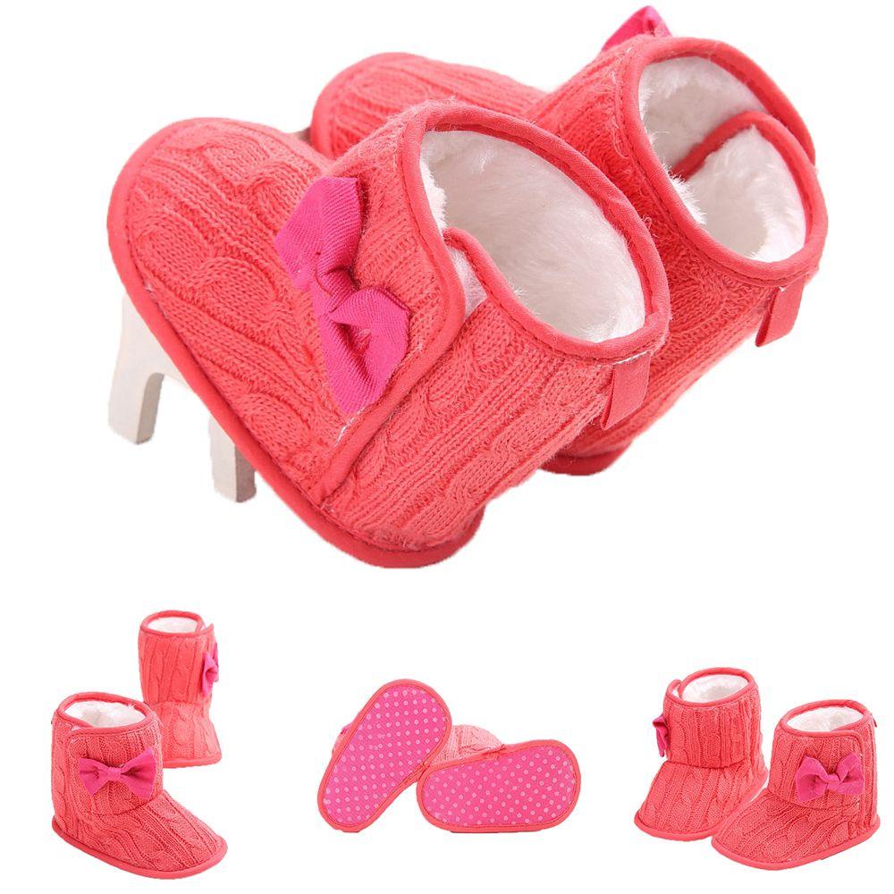 SUSANS Giày Dệt Kim Thời Trang Mùa Đông Cho Bé Tập Đi