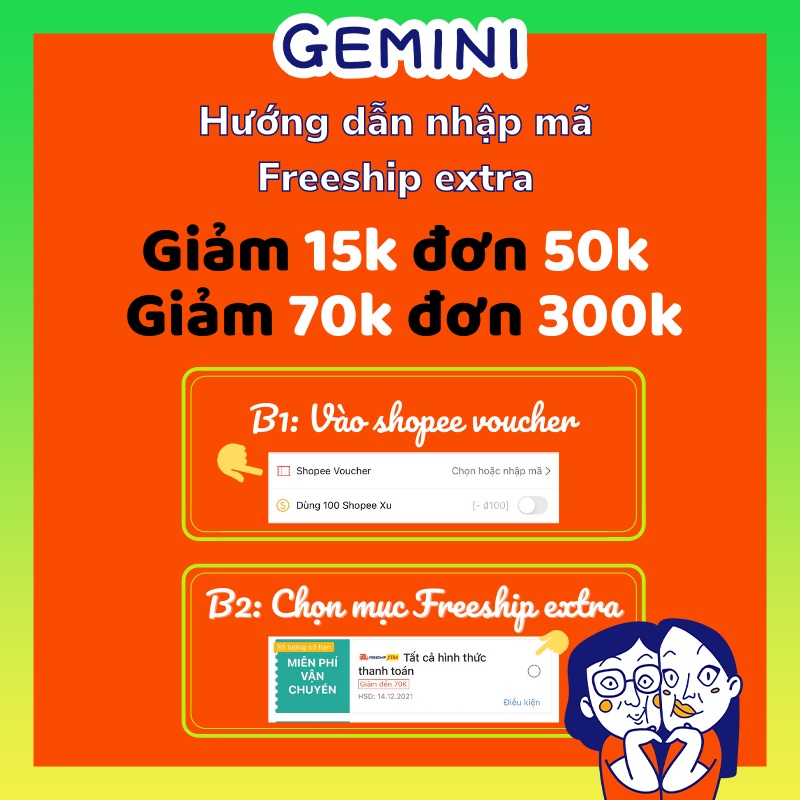 Ăn vặt khô bò, khô gà, mực mix 3 loại GEMINI AV02 | BigBuy360 - bigbuy360.vn