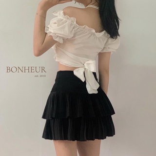 Áo Croptop Đắp Chéo Nơ Eo A5018