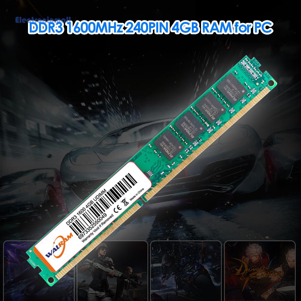 Bộ Nhớ Ram Điện Tửmall01 Pc3-12800 240 Pin 4gb Ddr3 1600mhz Ddriii Cho Máy Tính