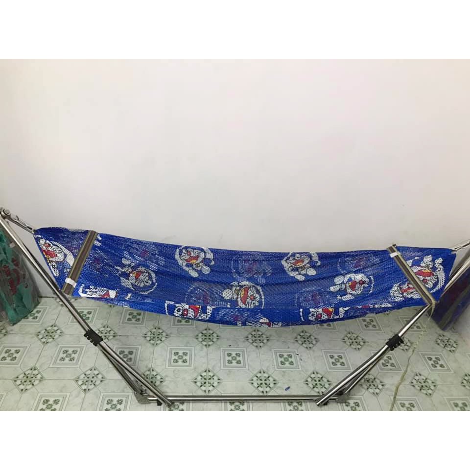 VÕNG LƯỚI CÁN THÉP 2 LỚP -  Dài 2M3 X 1M5 - CÁN THÉP 60CM - Lưới võng cao cấp
