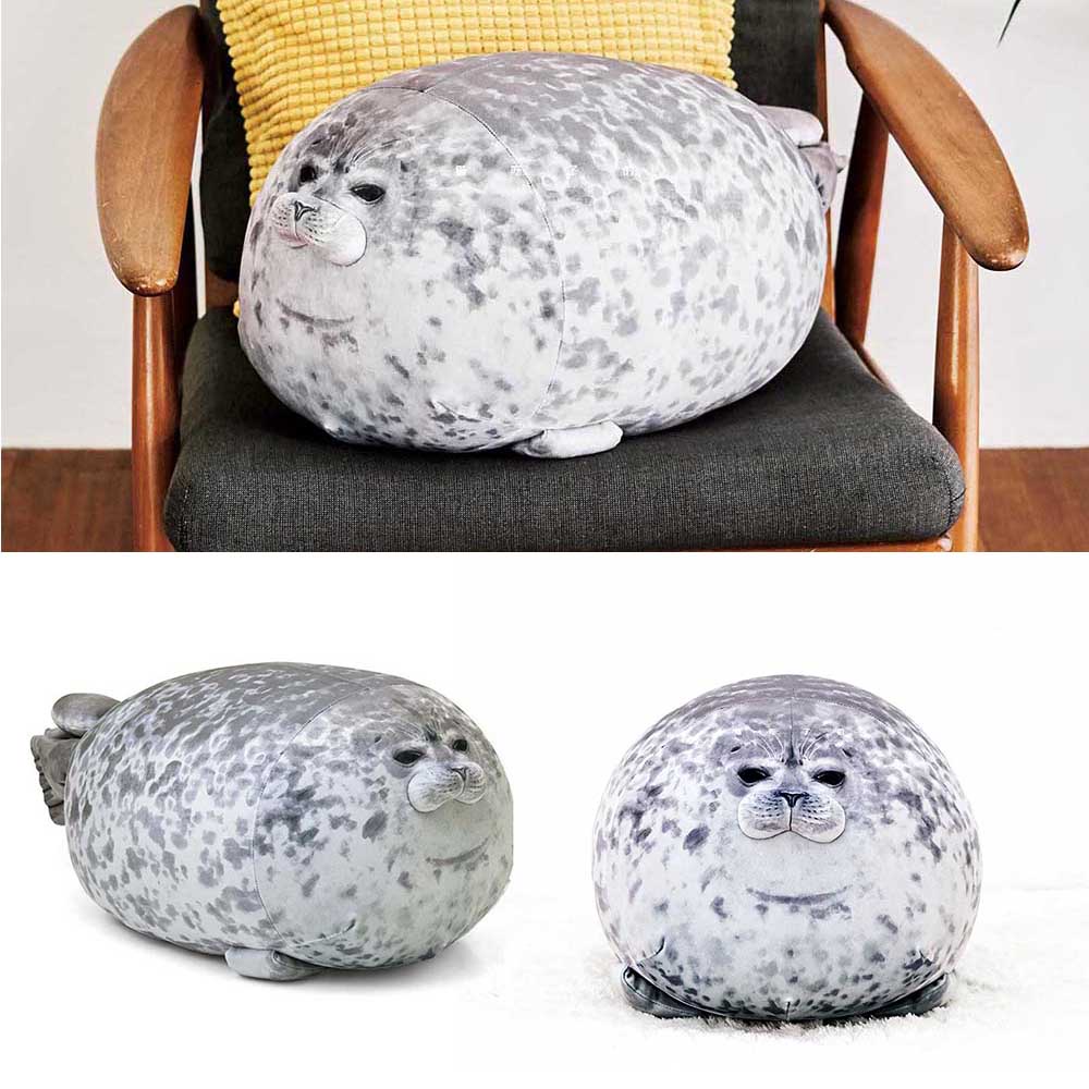 Plush Large 60cm Toy Seal Ocean Chubby Cute Animal Pillow Doll Pet Stuffed Kids